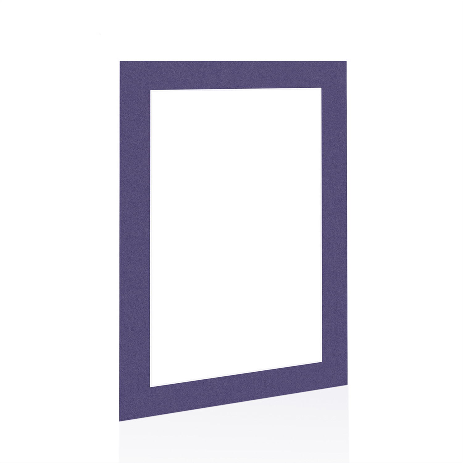 Damson 12x8" Picture Mount With 10x6" Aperture | Acid-Free Mat Board For Picture Frames