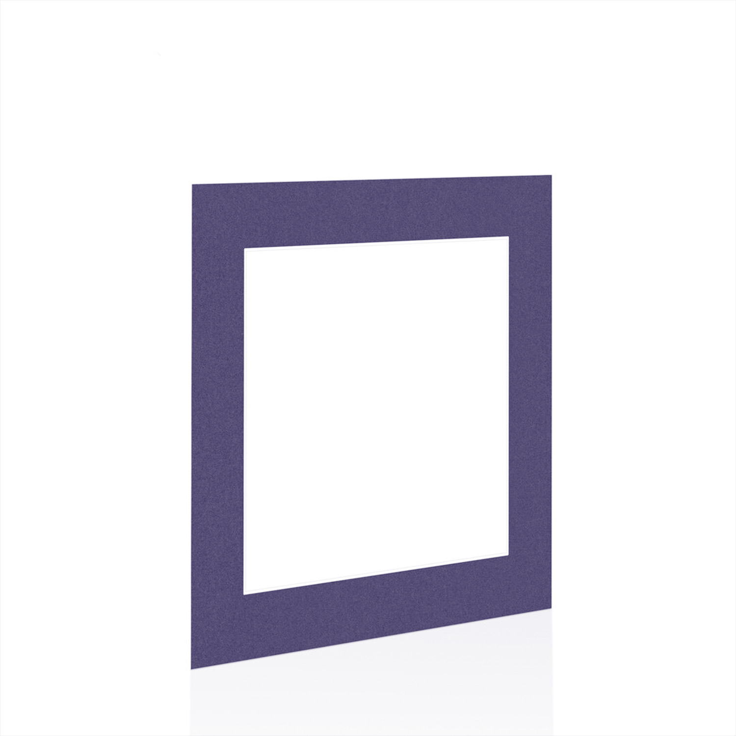 Damson 14x11" Picture Mount With 10x8" Aperture | Acid-Free Mat Board For Photos & Artwork