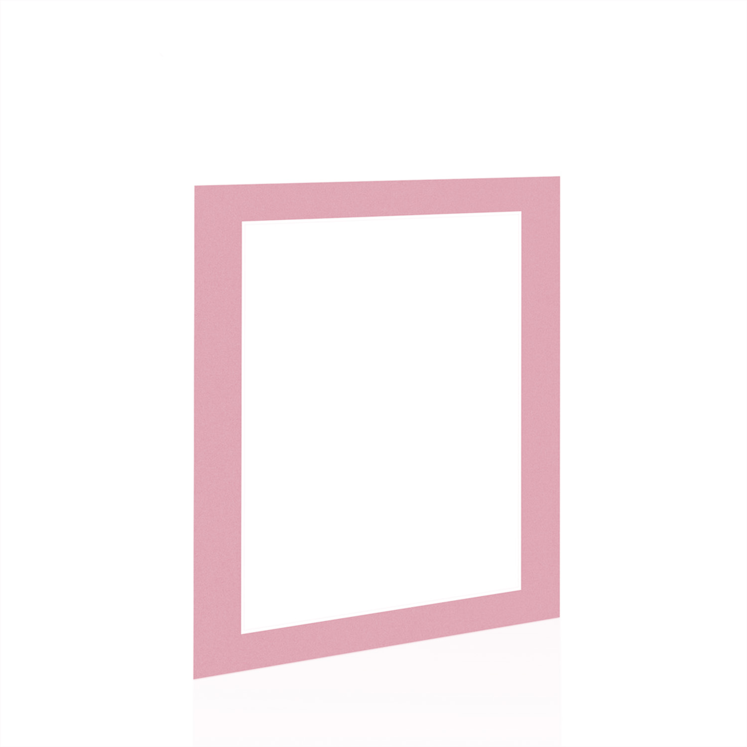 Dusty Rose 14x11" Picture Mount With A4 Aperture | Acid-Free Picture Mount Board