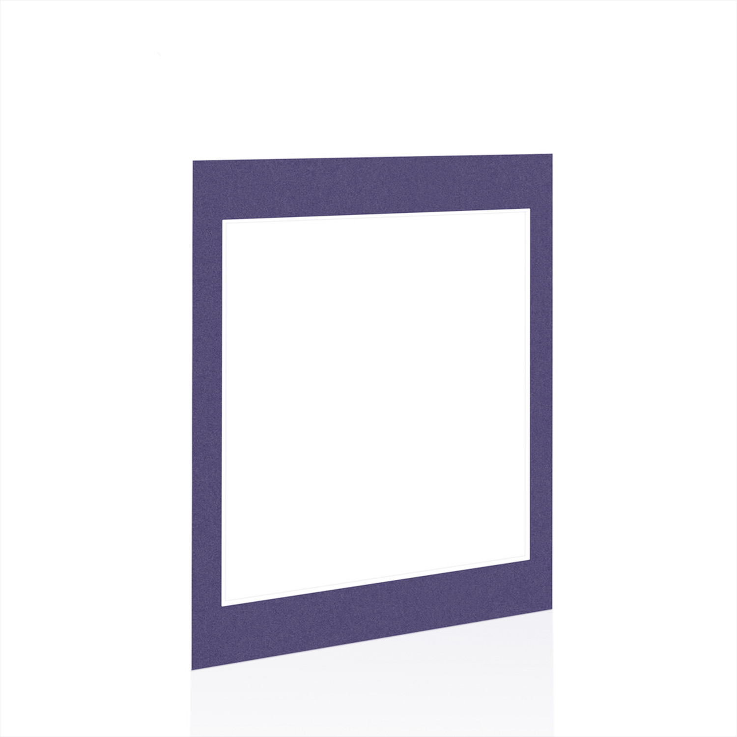 Damson 16x12" Picture Mount With 12x10" Aperture | Acid-Free Picture Mount Board
