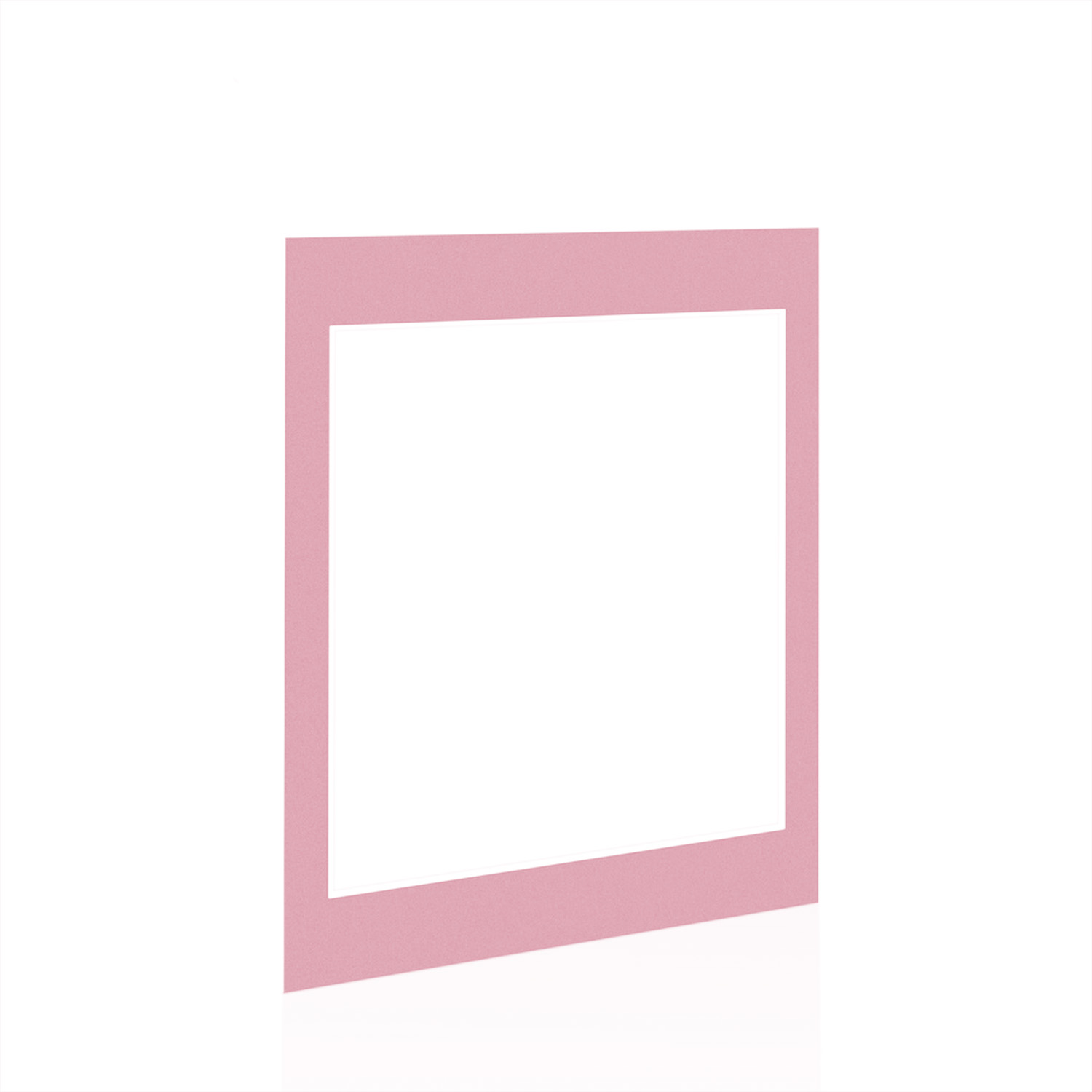 Dusty Rose 16x12" Picture Mount With 12x10" Aperture | Acid-Free Picture Mount Board
