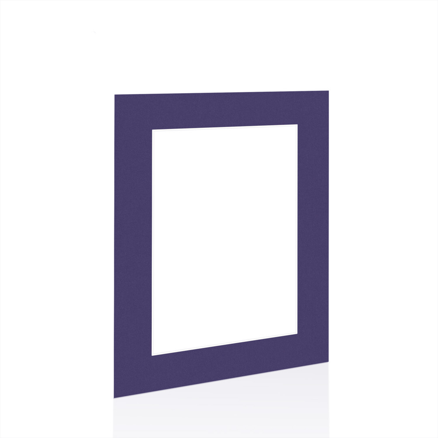 Damson 16x12" Picture Mount With 12x8" Aperture | Acid-Free Picture Mount Board