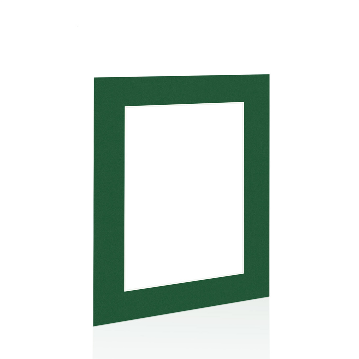 Forest Green 16x12" Picture Mount With 12x8" Aperture | Acid-Free Mat Board For Photos & Artwork