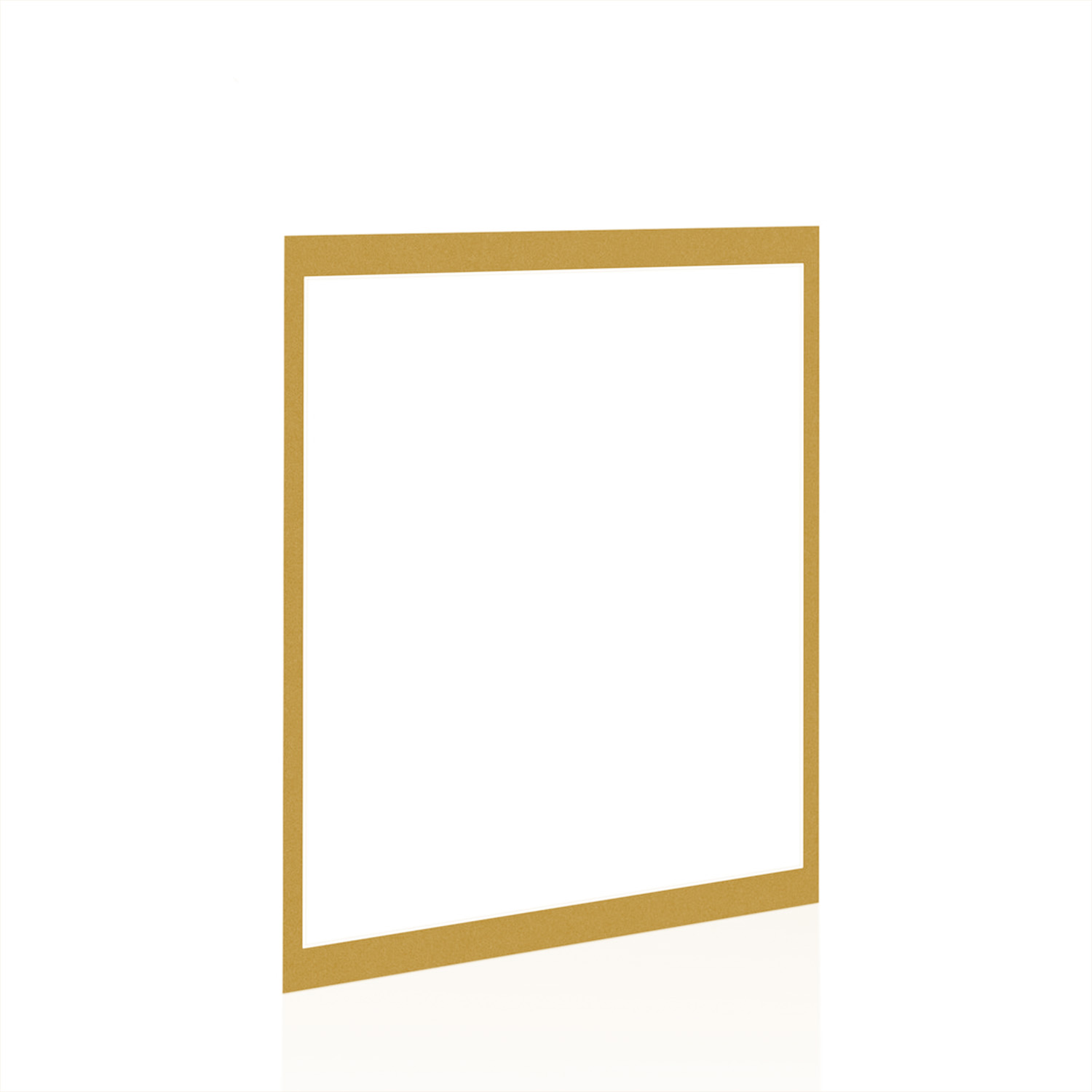 Antique Gold 16x12" Picture Mount With 14x11" Aperture | Acid-Free Picture Mount Board
