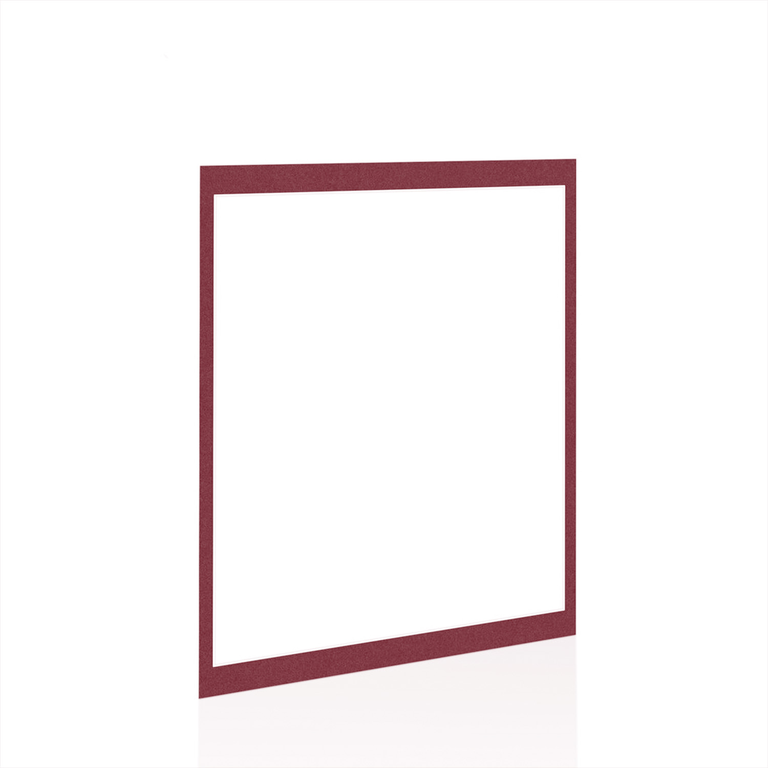 Burgundy 16x12" Picture Mount With 14x11" Aperture | Acid-Free Mat Board For Photos & Artwork