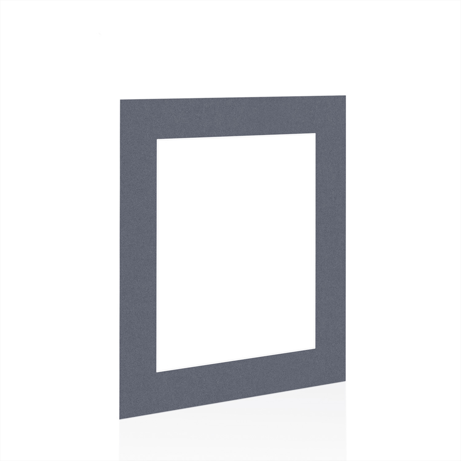Charcoal Grey 16x12" Picture Mount With A4 Aperture | Acid-Free Picture Mount Board