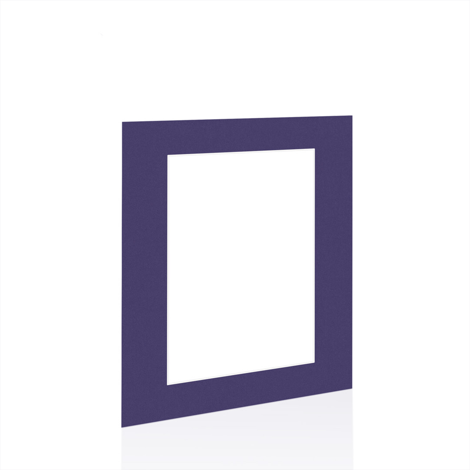 Damson 20x16" Picture Mount With 15x10" Aperture | Acid-Free Mat Board For Photos & Artwork