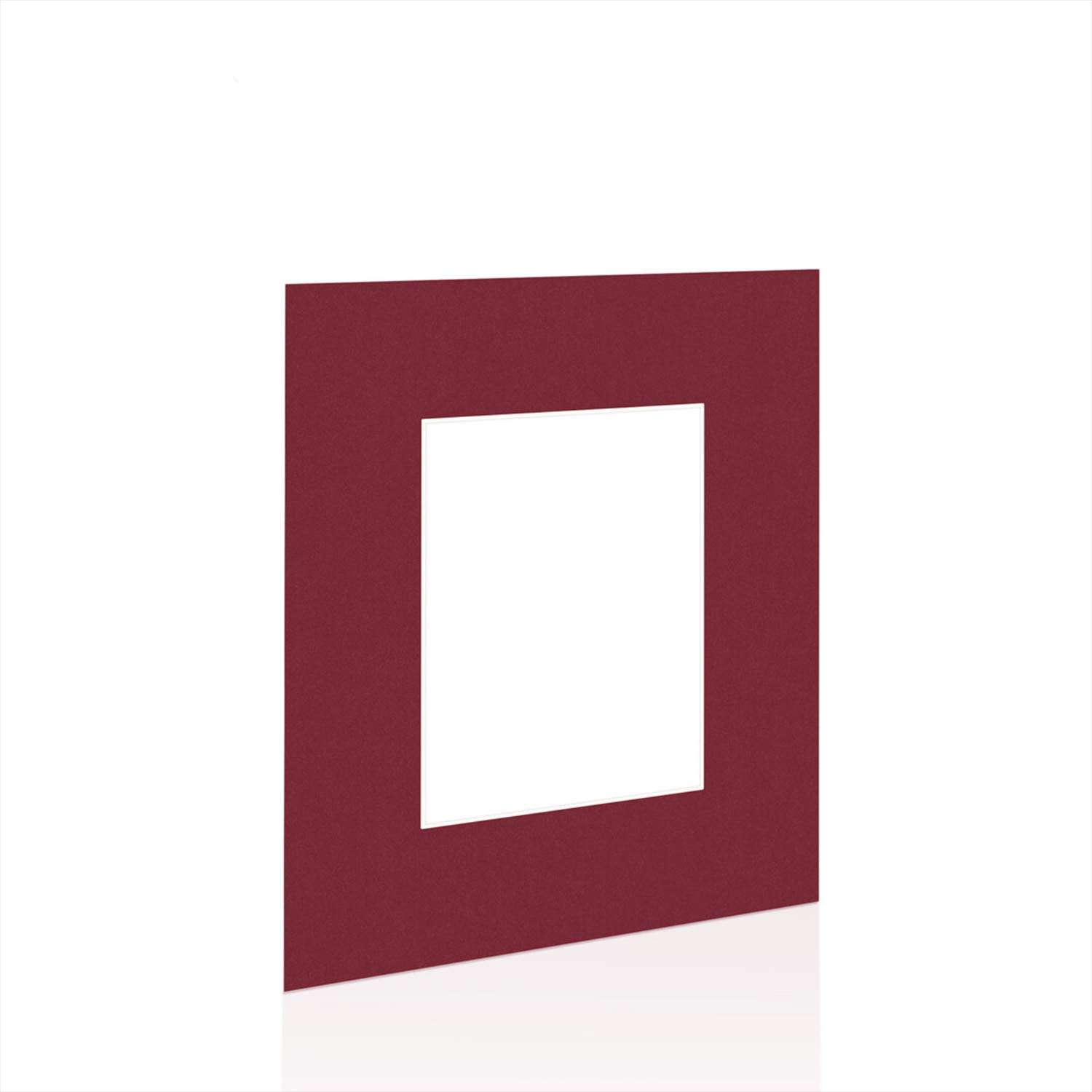 Burgundy 20x16" Picture Mount With A4 Aperture | Acid-Free Mat Board For Picture Frames