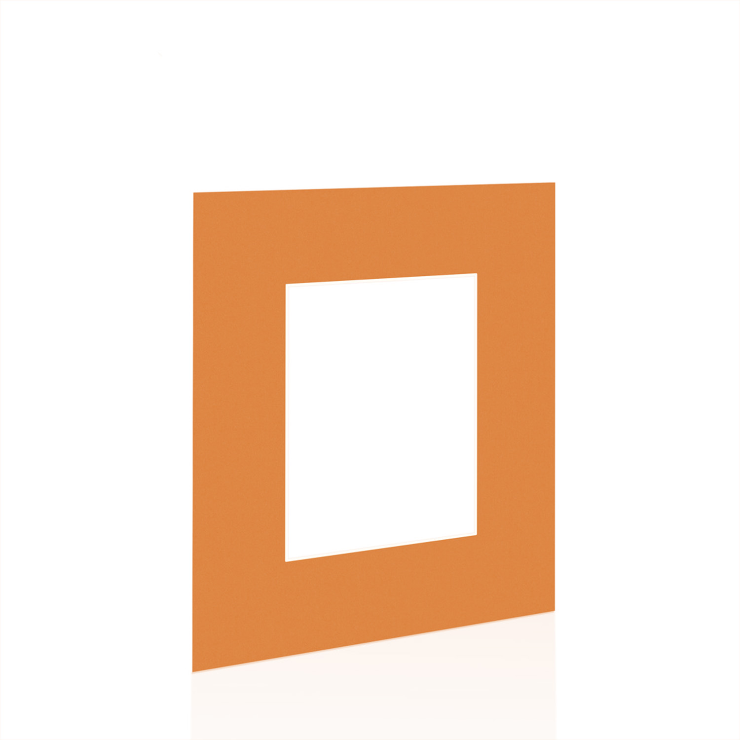 Burnt Orange 20x16" Picture Mount With A4 Aperture | Acid-Free Mat Board For Picture Frames