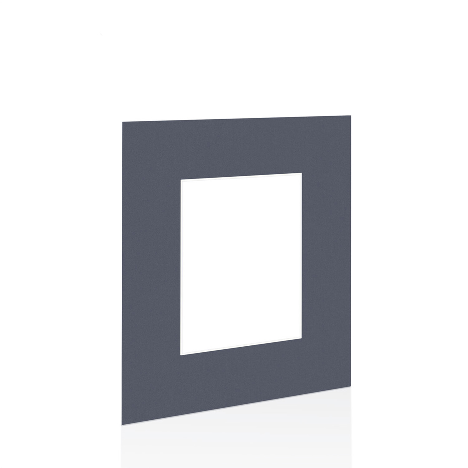Charcoal Grey 20x16" Picture Mount With A4 Aperture | Acid-Free Mat Board For Photos & Artwork