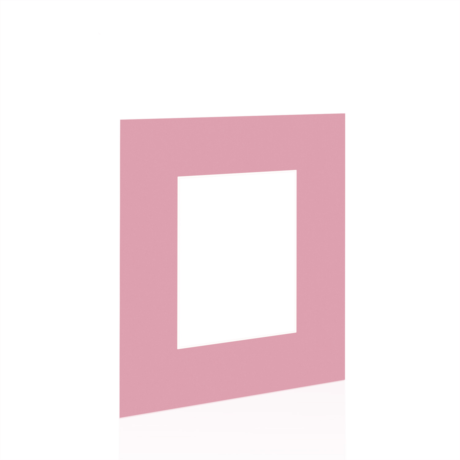 Dusty Rose 20x16" Picture Mount With A4 Aperture | Acid-Free Picture Mount Board