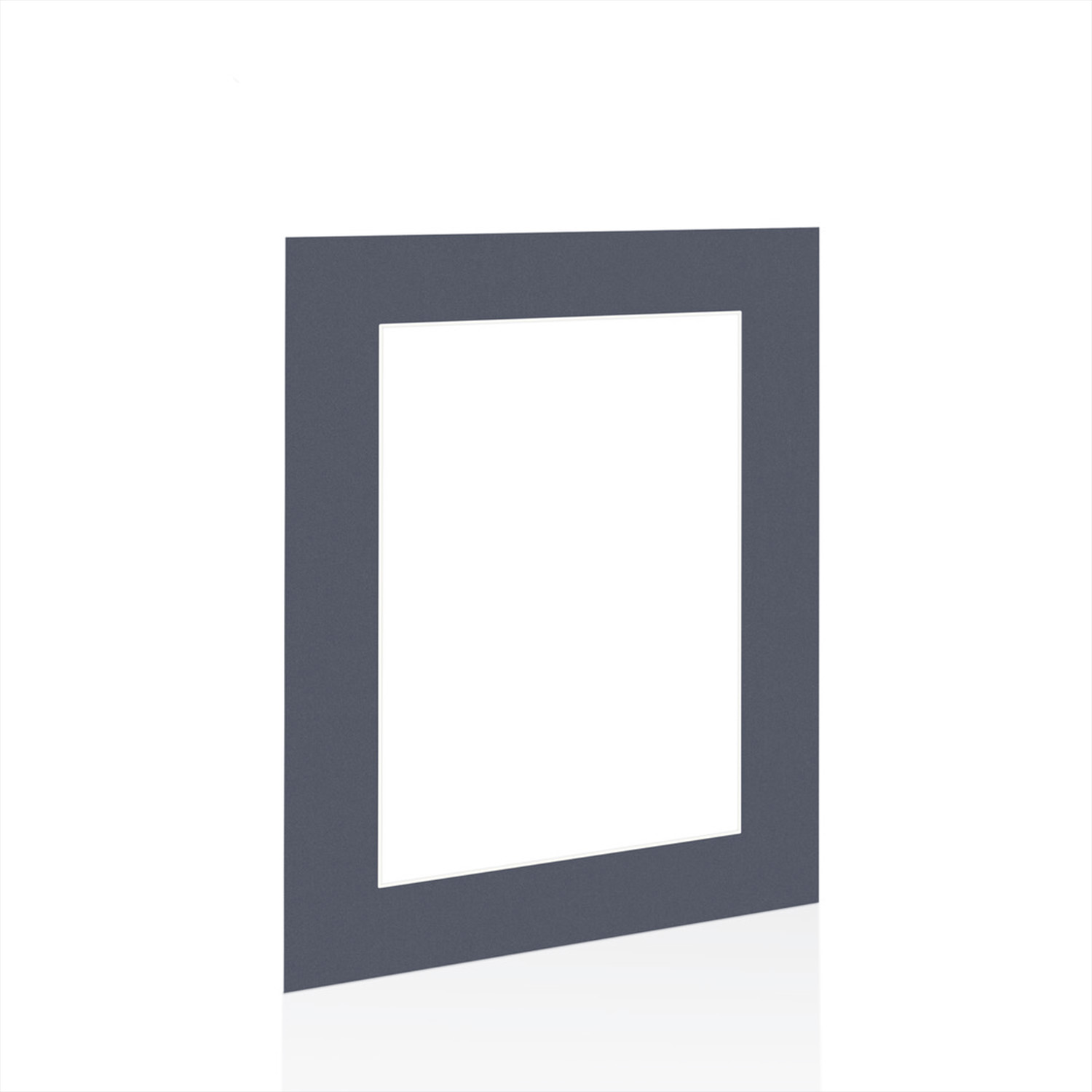 Charcoal Grey 24x18" Picture Mount With 18x12" Aperture | Acid-Free Picture Mount Board