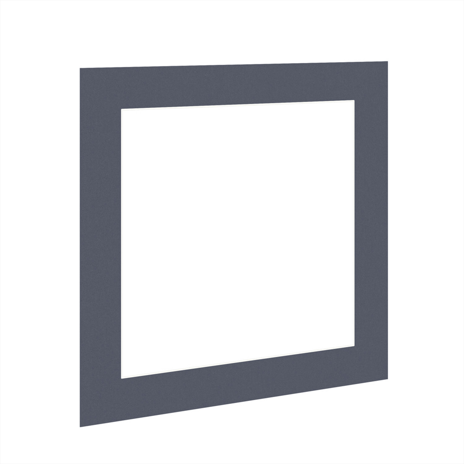 Charcoal Grey 40x40cm Picture Mount With 30x30cm Aperture | Acid-Free Picture Mount Board