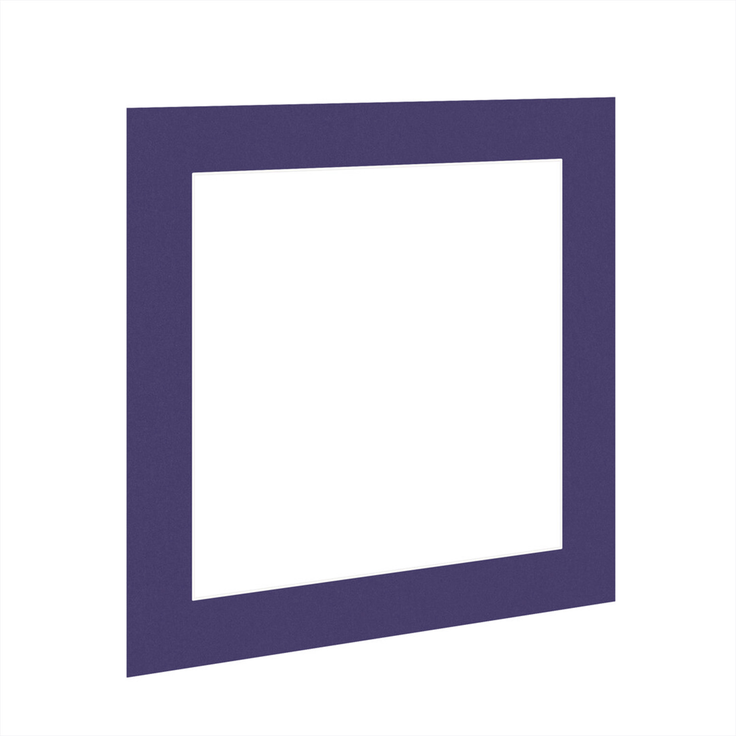 Damson 40x40cm Picture Mount With 30x30cm Aperture | Acid-Free Mat Board For Photos & Artwork