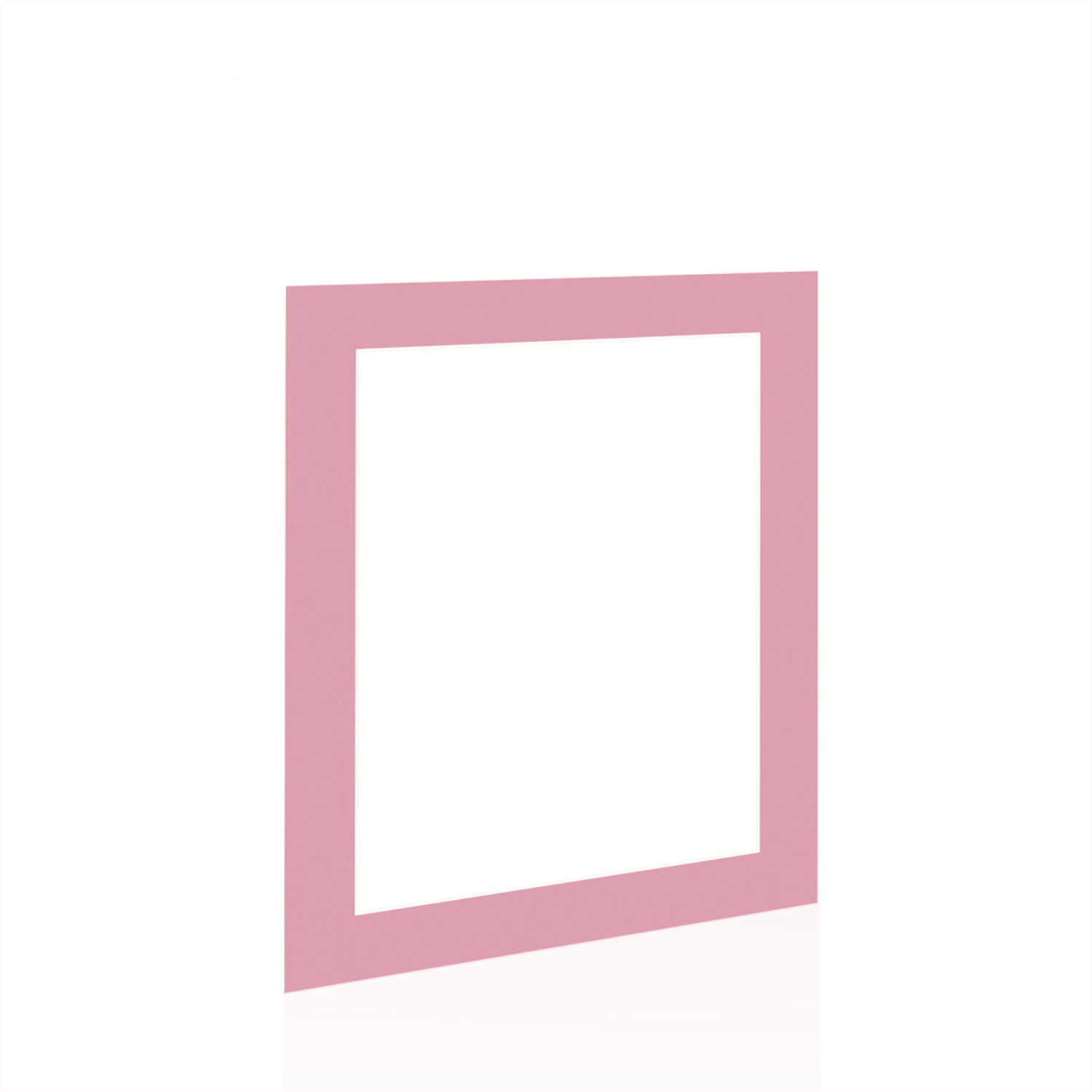 Dusty Rose 50x40cm Picture Mount With 40x30cm Aperture | Acid-Free Mat Board For Photos & Artwork