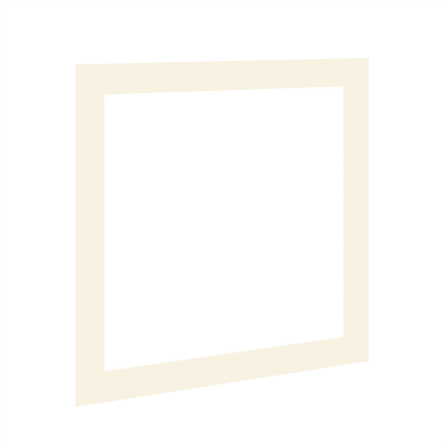 Antique White 50x50cm Picture Mount With 40x40cm Aperture | Acid-Free Picture Mount Board