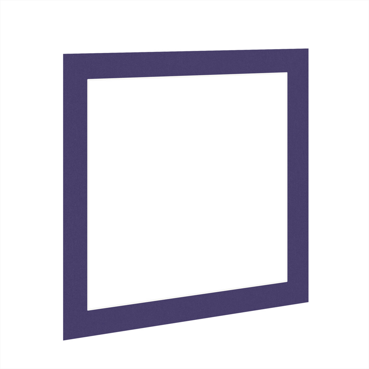 Damson 50x50cm Picture Mount With 40x40cm Aperture | Acid-Free Mat Board For Picture Frames