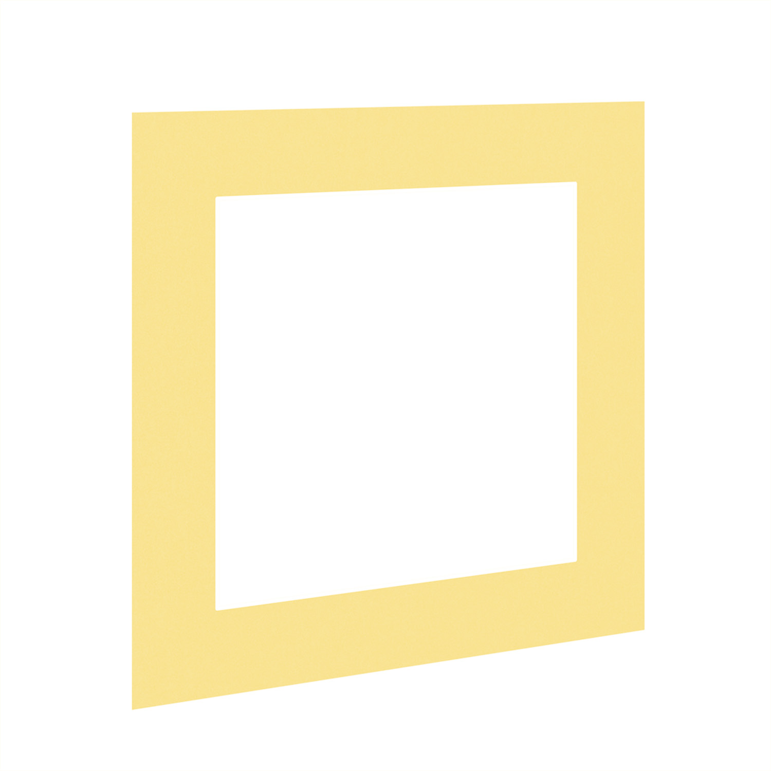 Primrose 5x5" Picture Mount With 3.5x3.5" Aperture | Acid-Free Mat Board For Photos & Artwork