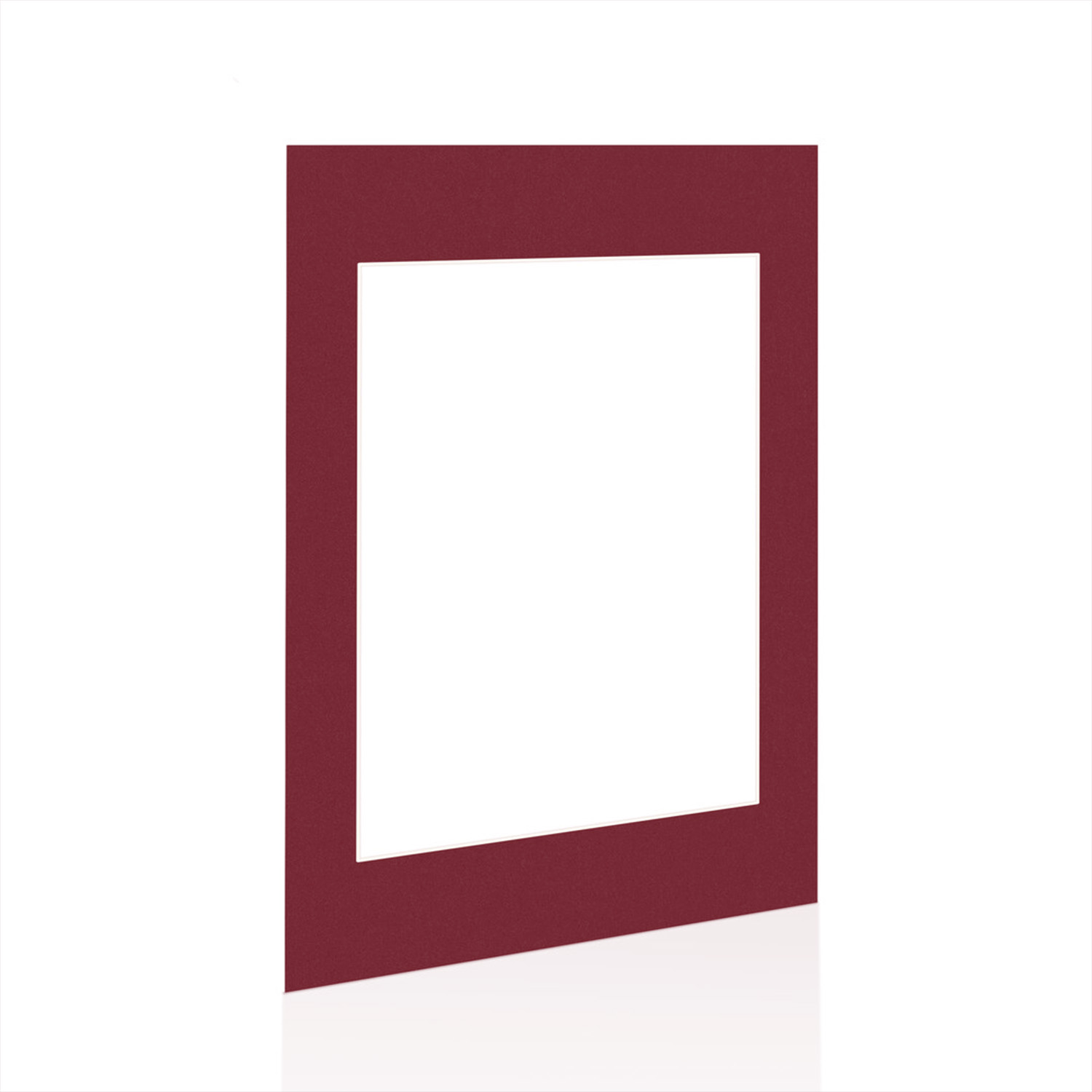 Burgundy 60x40cm Picture Mount With A3 Aperture | Acid-Free Mat Board For Picture Frames