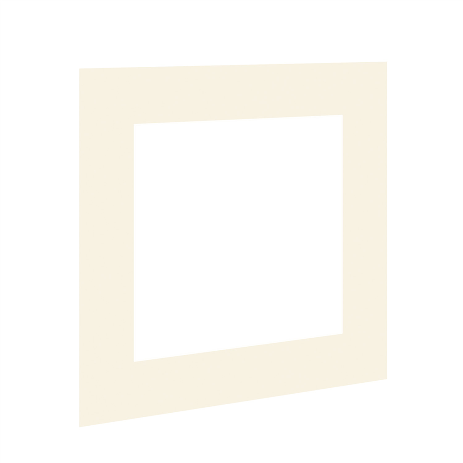 Antique White 60x60cm Picture Mount With 40x40cm Aperture | Acid-Free Picture Mount Board