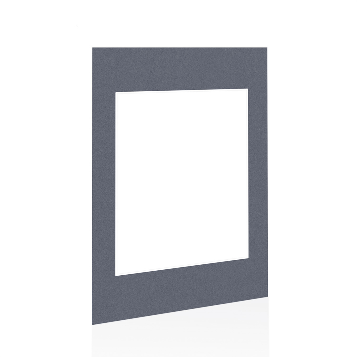 Charcoal Grey 6x4" Picture Mount With 4x3" Aperture | Acid-Free Mat Board For Picture Frames