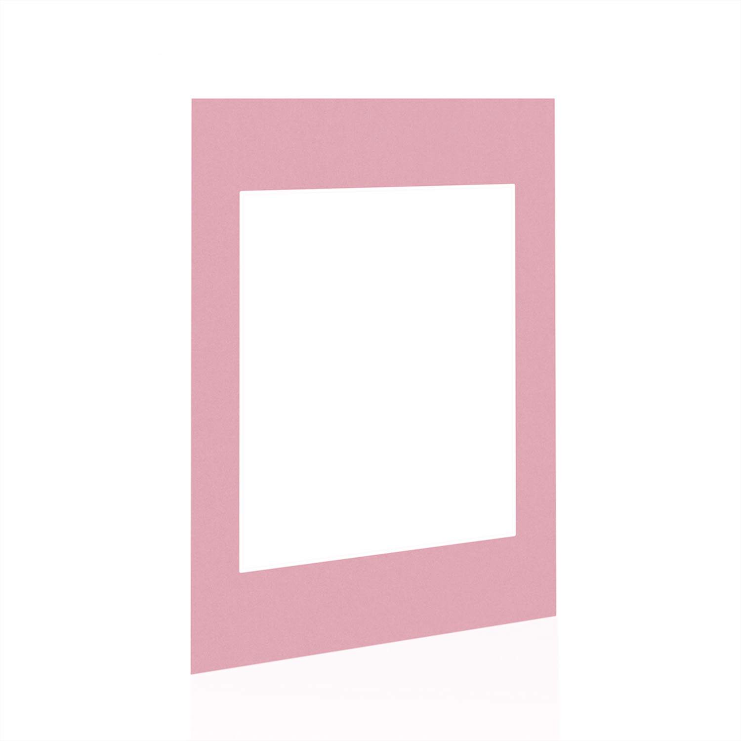 Dusty Rose 6x4" Picture Mount With 4x3" Aperture | Acid-Free Picture Mount Board