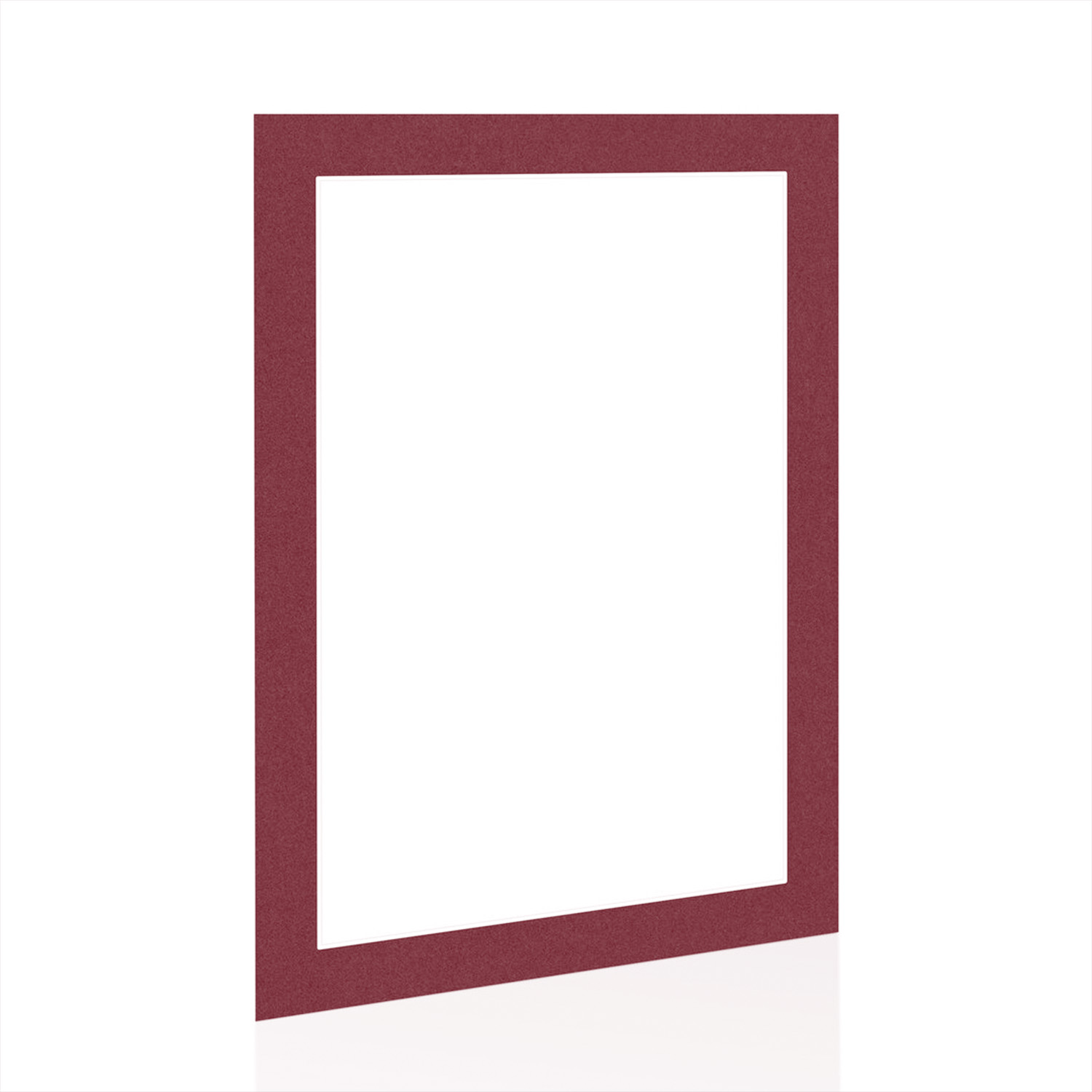Burgundy 70x50cm Picture Mount With 60x40cm Aperture | Acid-Free Picture Mount Board