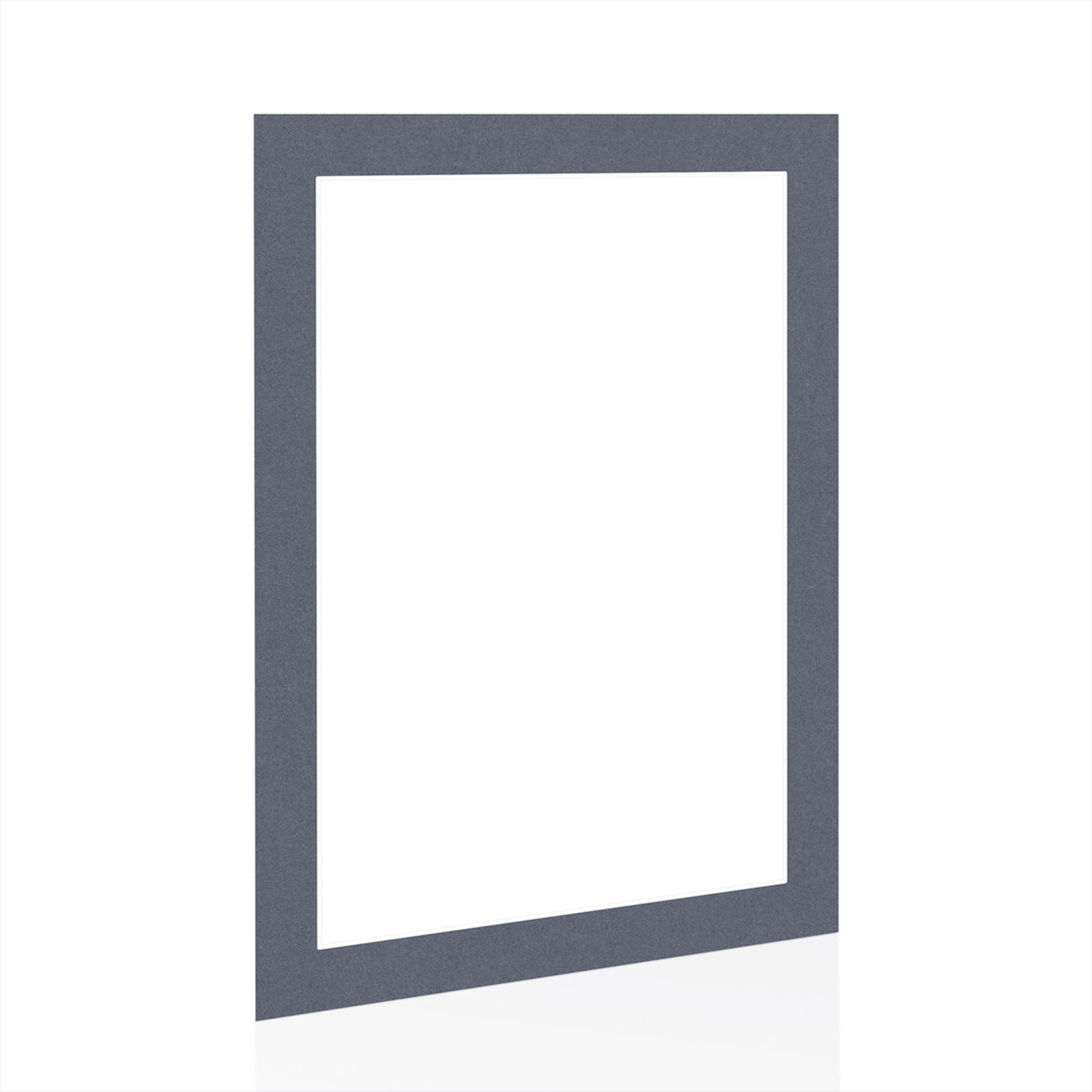 Charcoal Grey 70x50cm Picture Mount With 60x40cm Aperture | Acid-Free Mat Board For Photos & Artwork