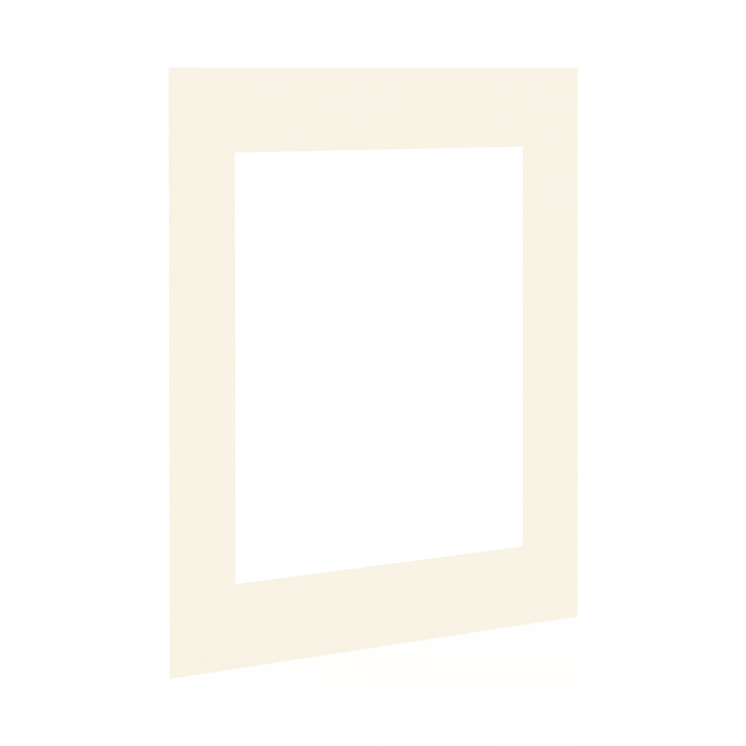 Antique White 7x5" Picture Mount With 5x3.5" Aperture | Acid-Free Mat Board For Picture Frames