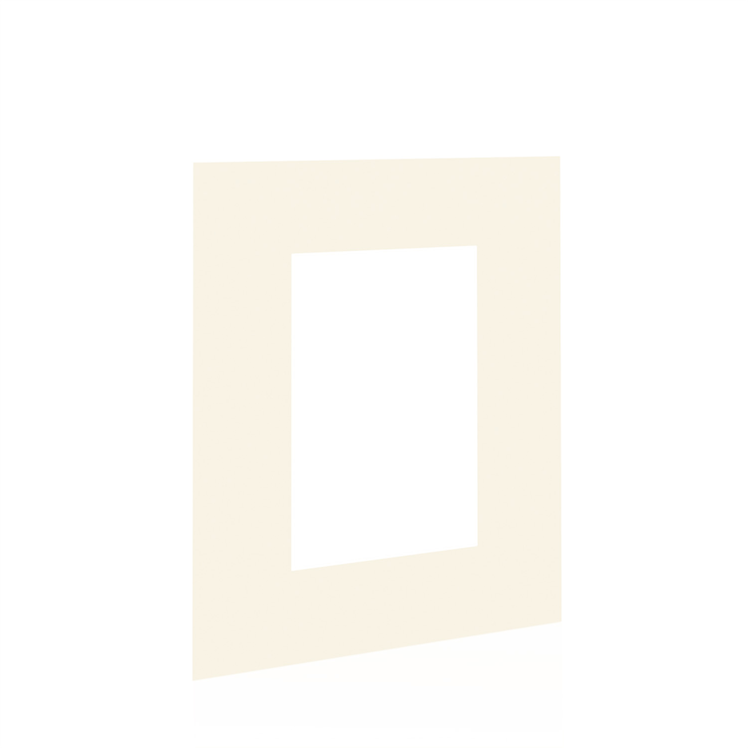 Antique White 8x6" Picture Mount With 5x3" Aperture | Acid-Free Mat Board For Photos & Artwork