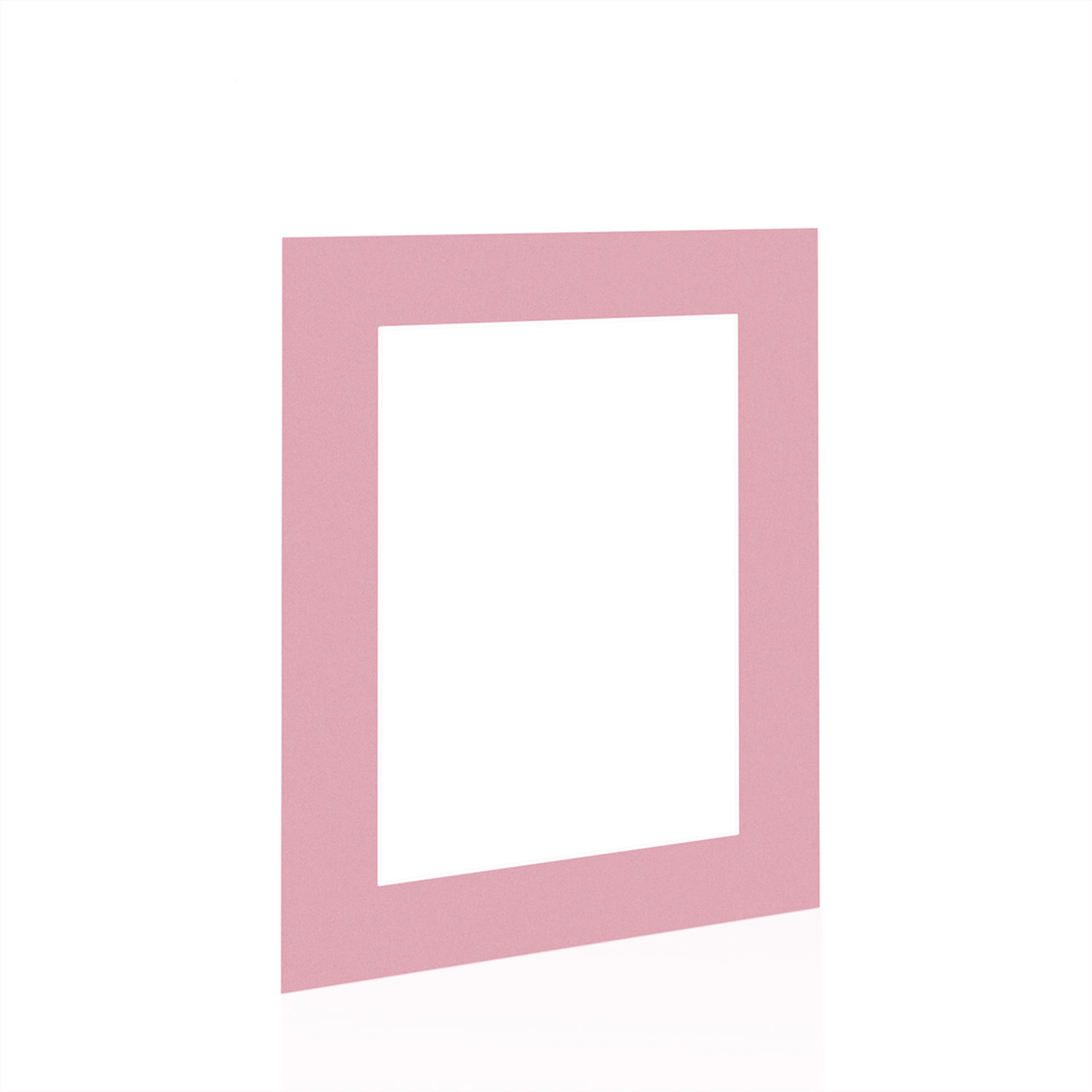 Dusty Rose 8x6" Picture Mount With 6x4" Aperture | Acid-Free Mat Board For Photos & Artwork