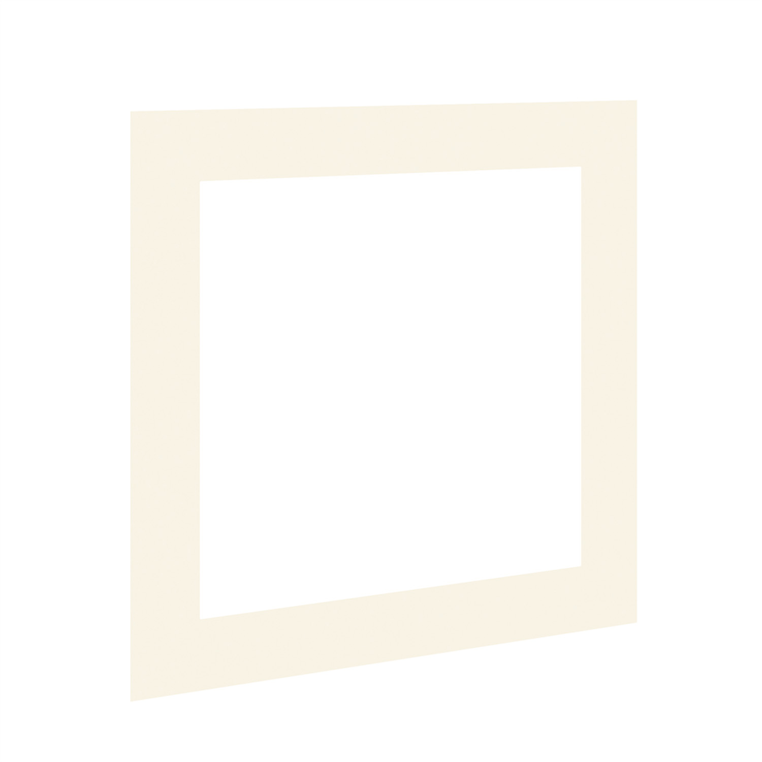Antique White 8x8" Picture Mount With 6x6" Aperture | Acid-Free Mat Board For Photos & Artwork