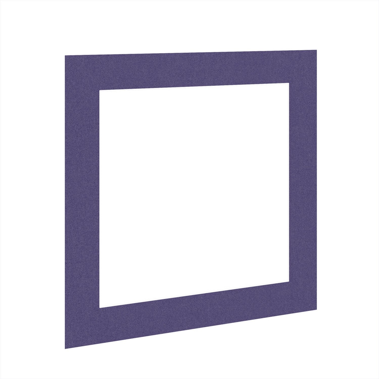 Damson 8x8" Picture Mount With 6x6" Aperture | Acid-Free Picture Mount Board