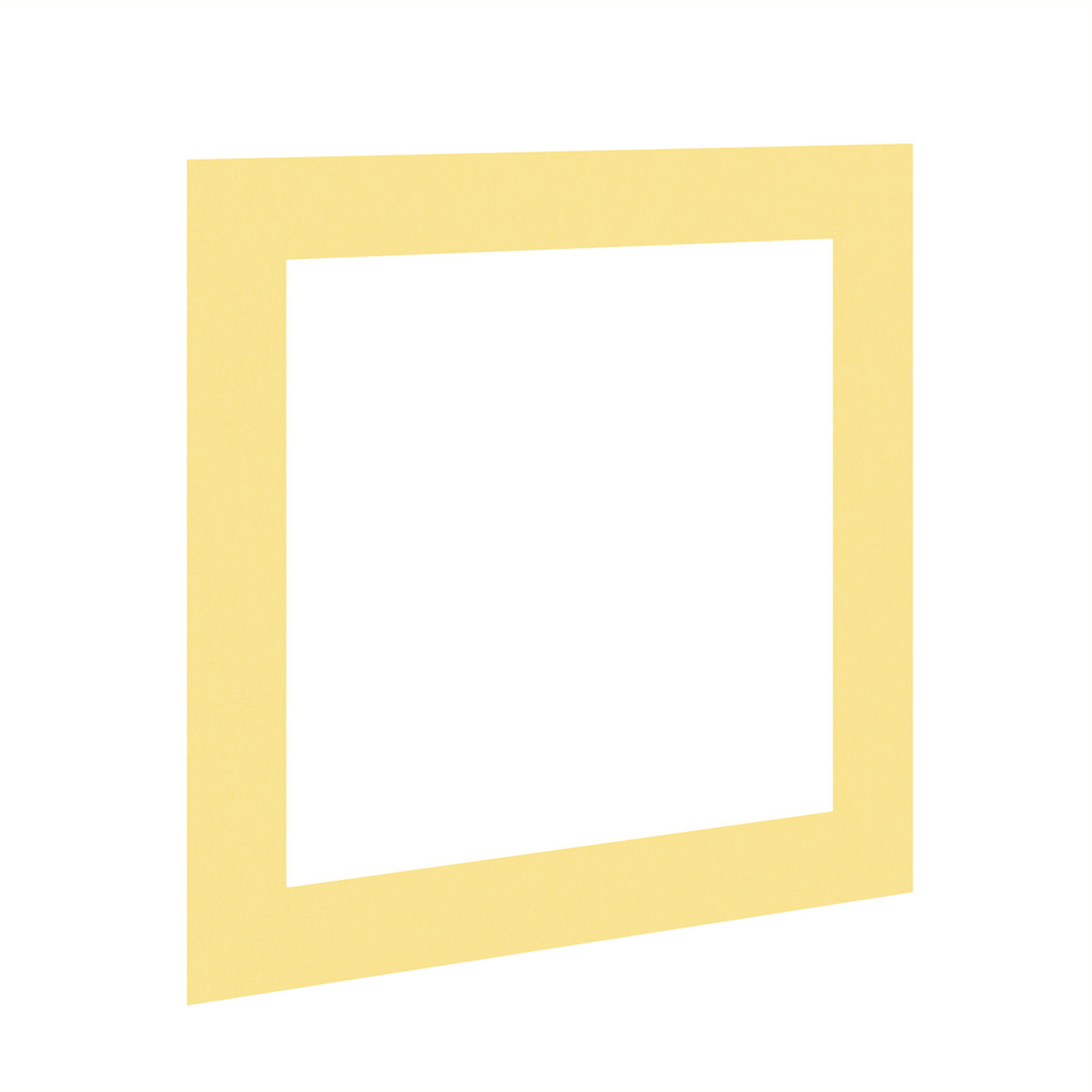 Primrose 8x8" Picture Mount With 6x6" Aperture | Acid-Free Mat Board For Picture Frames
