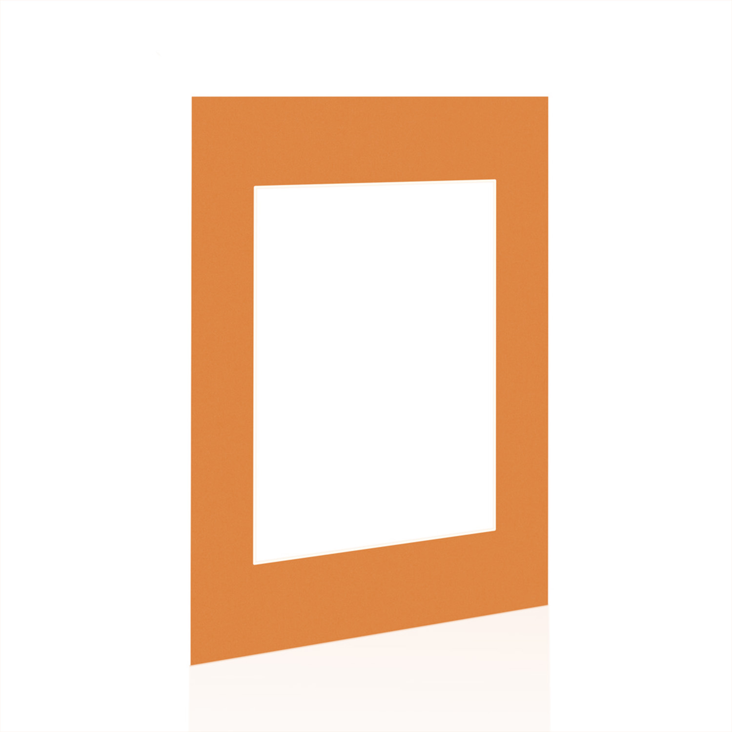Burnt Orange 90x60cm Picture Mount With 60x40cm Aperture | Acid-Free Picture Mount Board