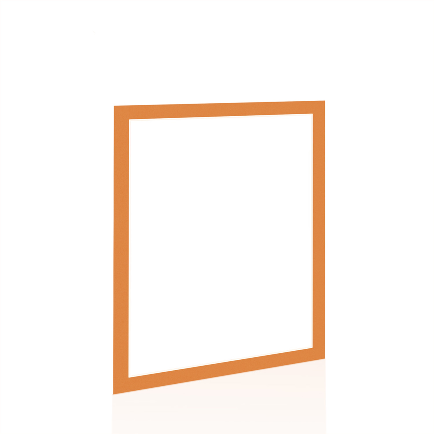 Burnt Orange 90x70cm Picture Mount With 80x60cm Aperture | Acid-Free Mat Board For Picture Frames