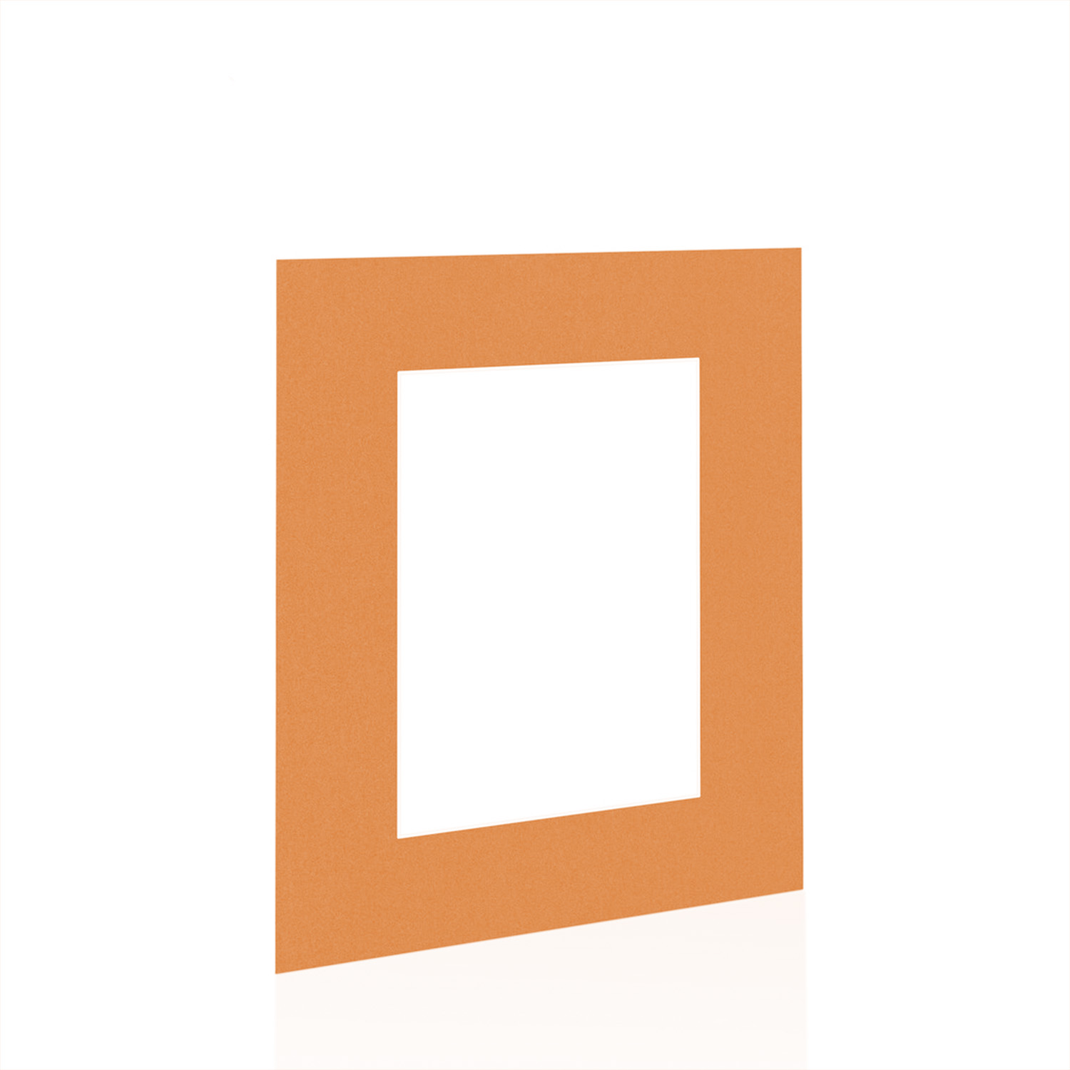Burnt Orange 9x7" Picture Mount With 6x4" Aperture | Acid-Free Mat Board For Picture Frames