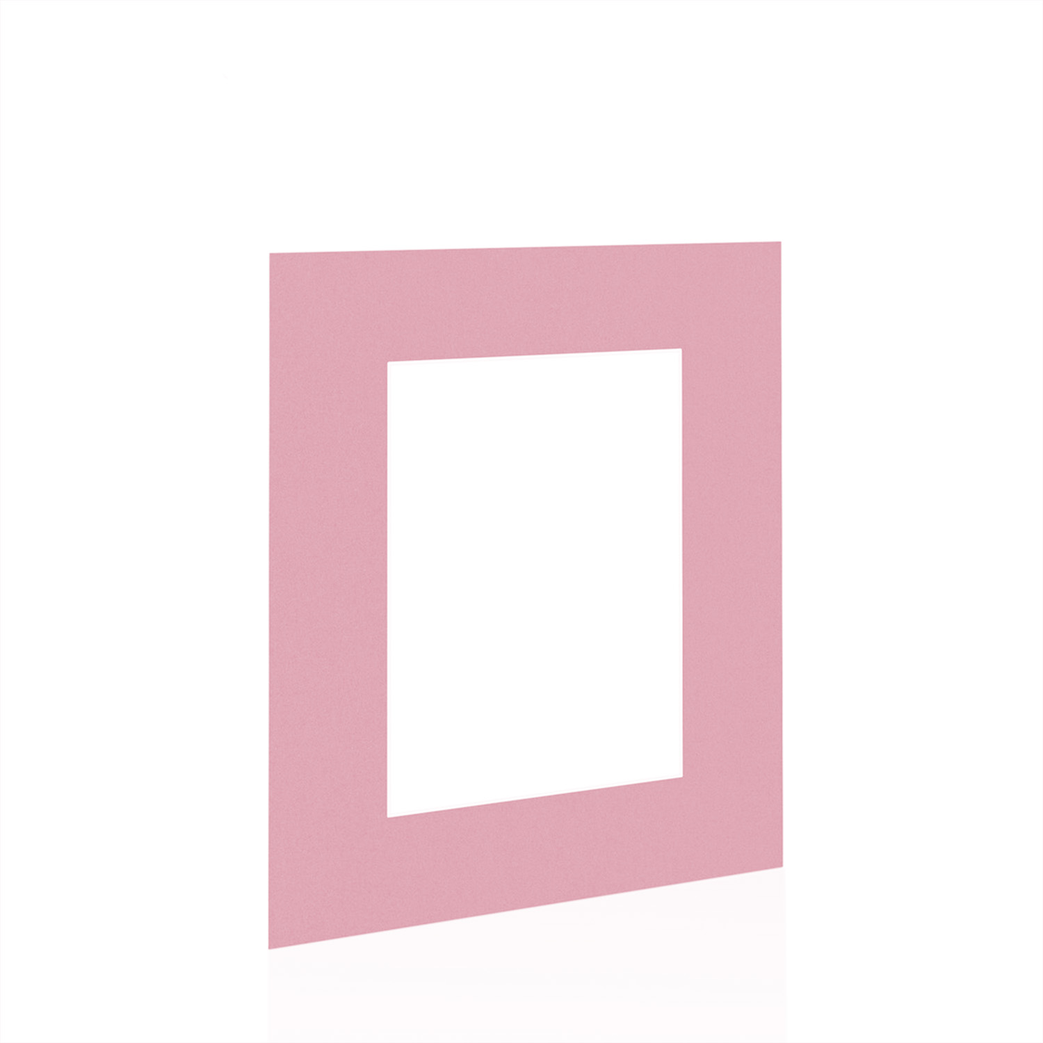 Dusty Rose 9x7" Picture Mount With 6x4" Aperture | Acid-Free Mat Board For Photos & Artwork