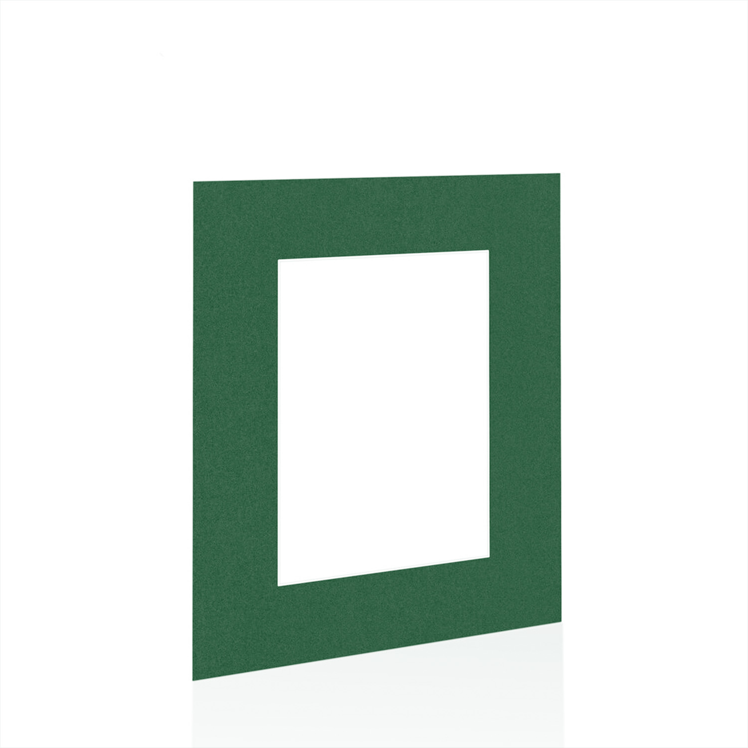 Forest Green 9x7" Picture Mount With 6x4" Aperture | Acid-Free Mat Board For Picture Frames
