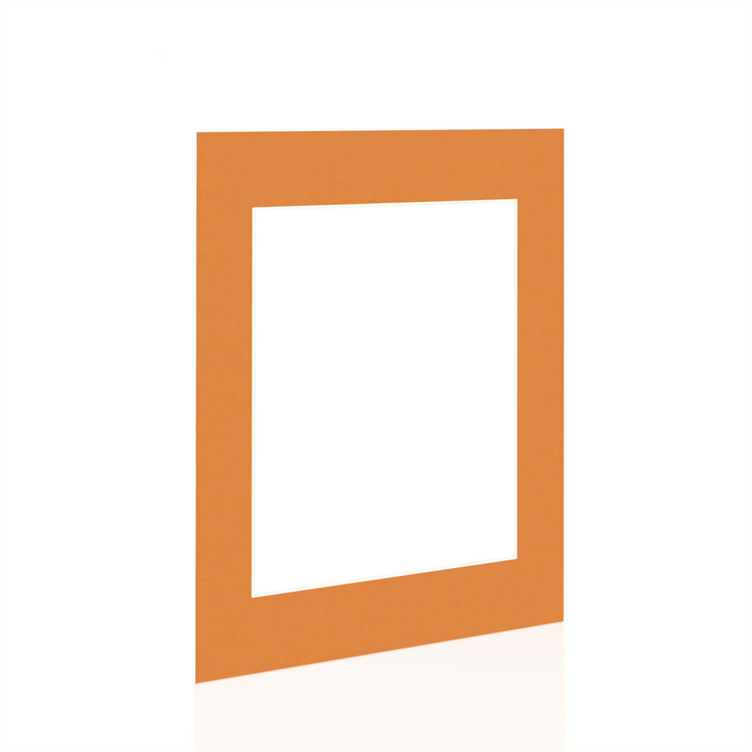 Burnt Orange A1 Picture Mount With A2 Aperture | Acid-Free Mat Board For Picture Frames