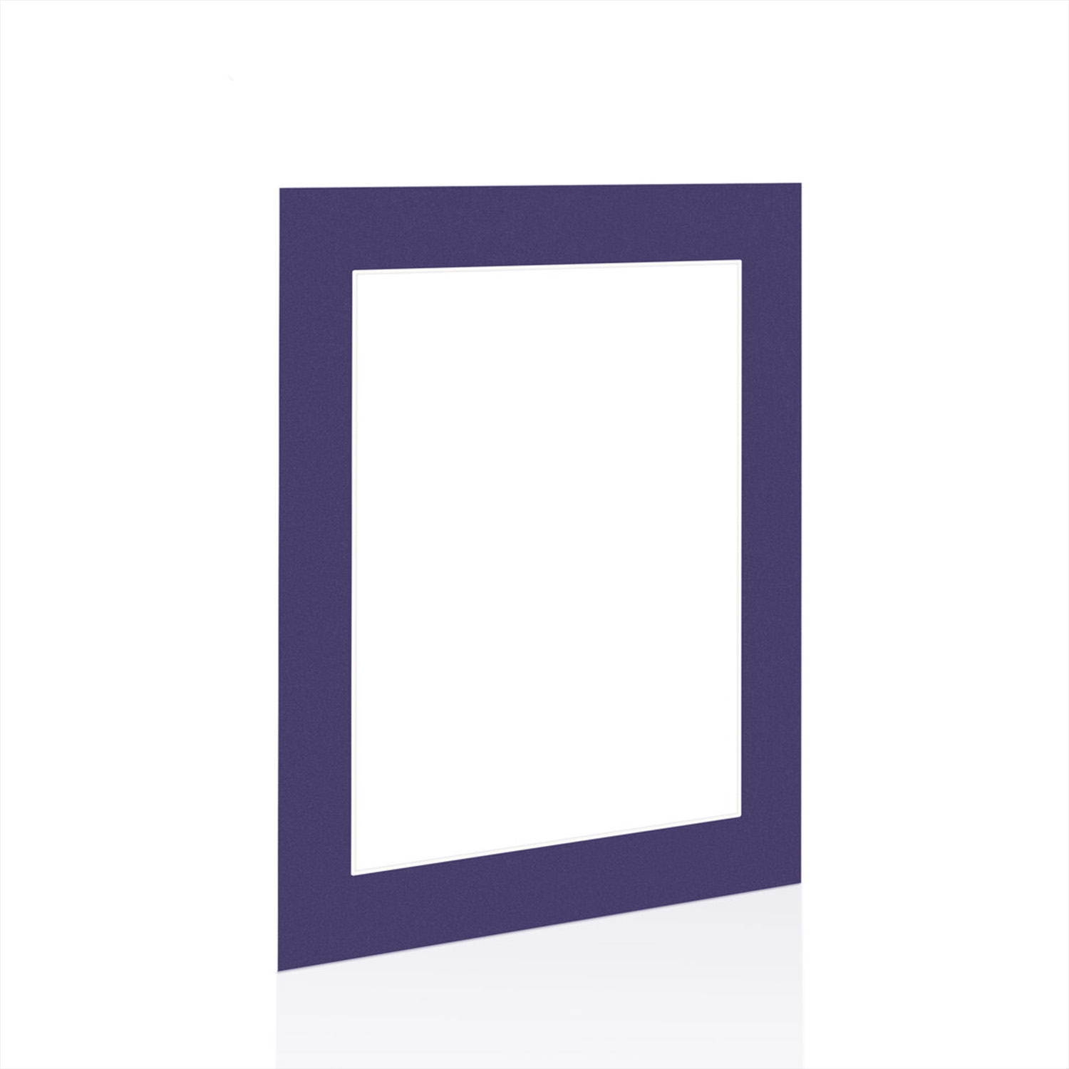 Damson A4 Picture Mount With 9x6" Aperture | Acid-Free Picture Mount Board