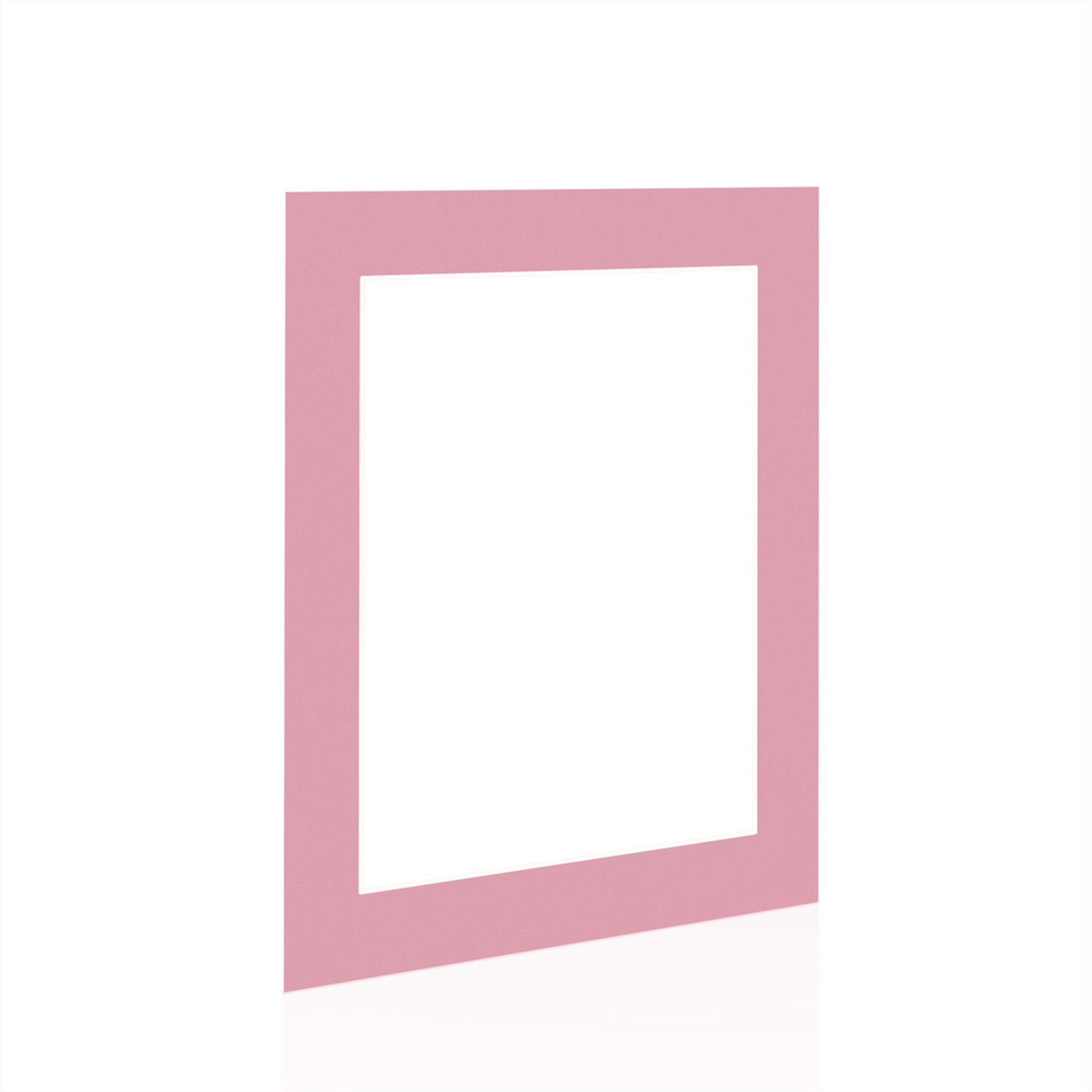 Dusty Rose A4 Picture Mount With 9x6" Aperture | Acid-Free Picture Mount Board