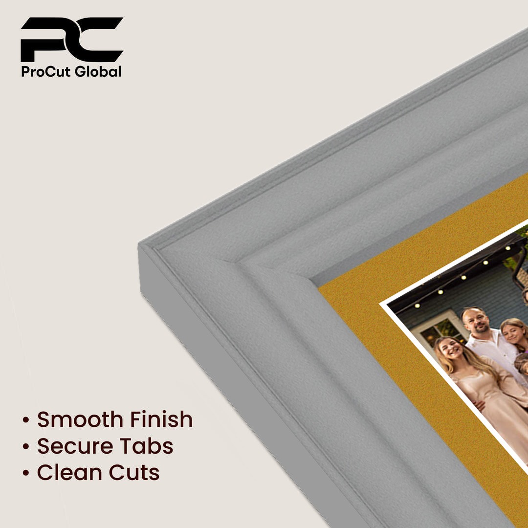 20x14" Light Grey Classic Multi Aperture Photo Frame - Fits A4 (x2) Photos | Collage Frame thumbnail 7