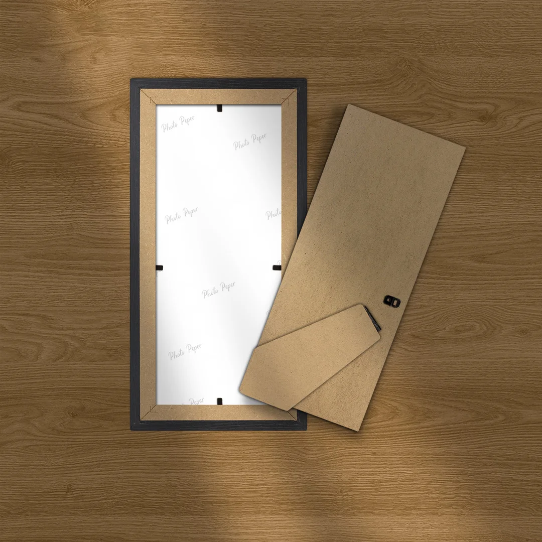 10x5" MDF Picture Frame Backing With Strut Stand | Strong Replacement Back Board thumbnail 2