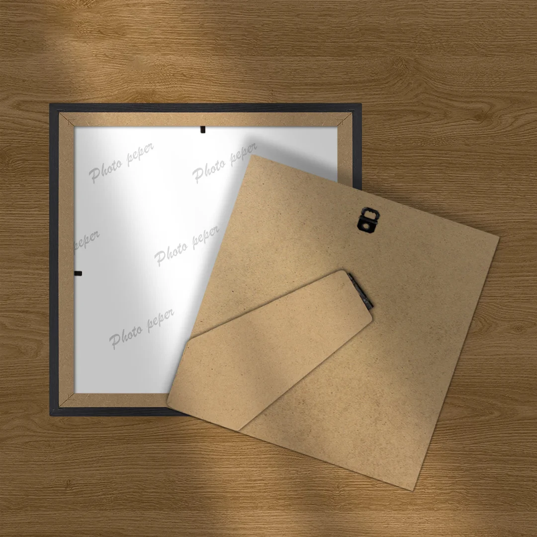 11x11" MDF Picture Frame Backing With Strut Stand | Strong Replacement Back Board thumbnail 2