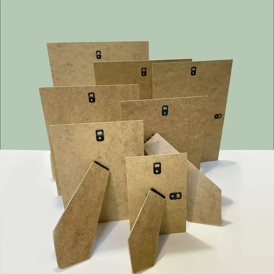5x3.5" MDF Picture Frame Backing With Strut Stand | Strong Replacement Back Board thumbnail 2