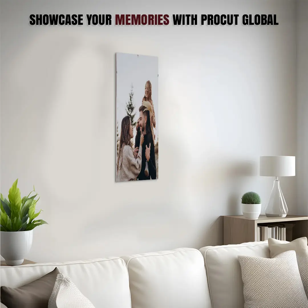 20x10" Frameless Clip Frame | Clear Acrylic Photo & Certificate Display thumbnail 2