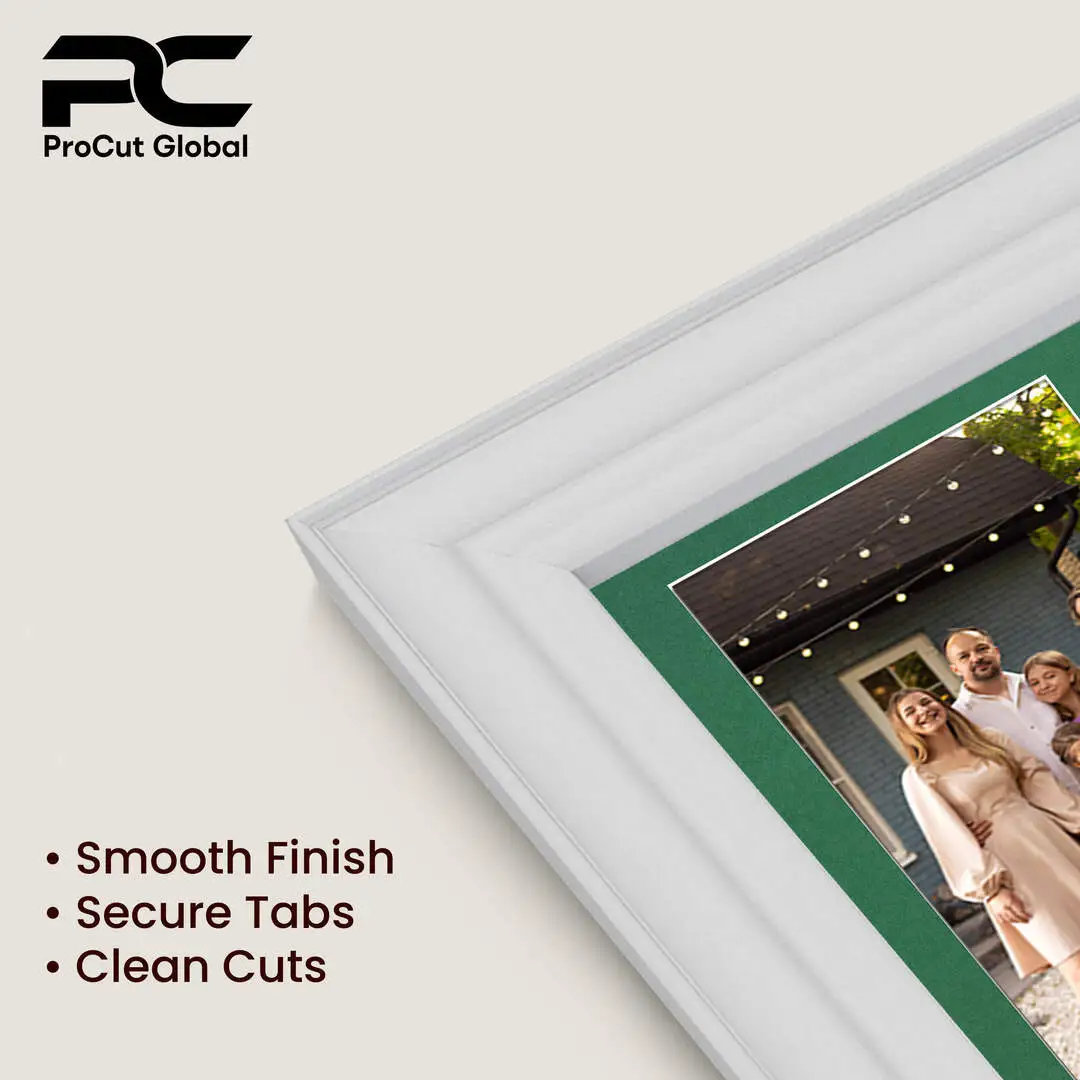 12x12" Classic White Multi Aperture Photo Frame - Fits 6x4" (x4) Photos | Collage Frame thumbnail 7