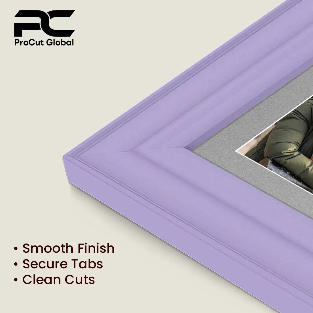 16x8" Purple Classic Multi Aperture Photo Frame - Fits 7x5" (x3) Photos | Collage Frame thumbnail 7