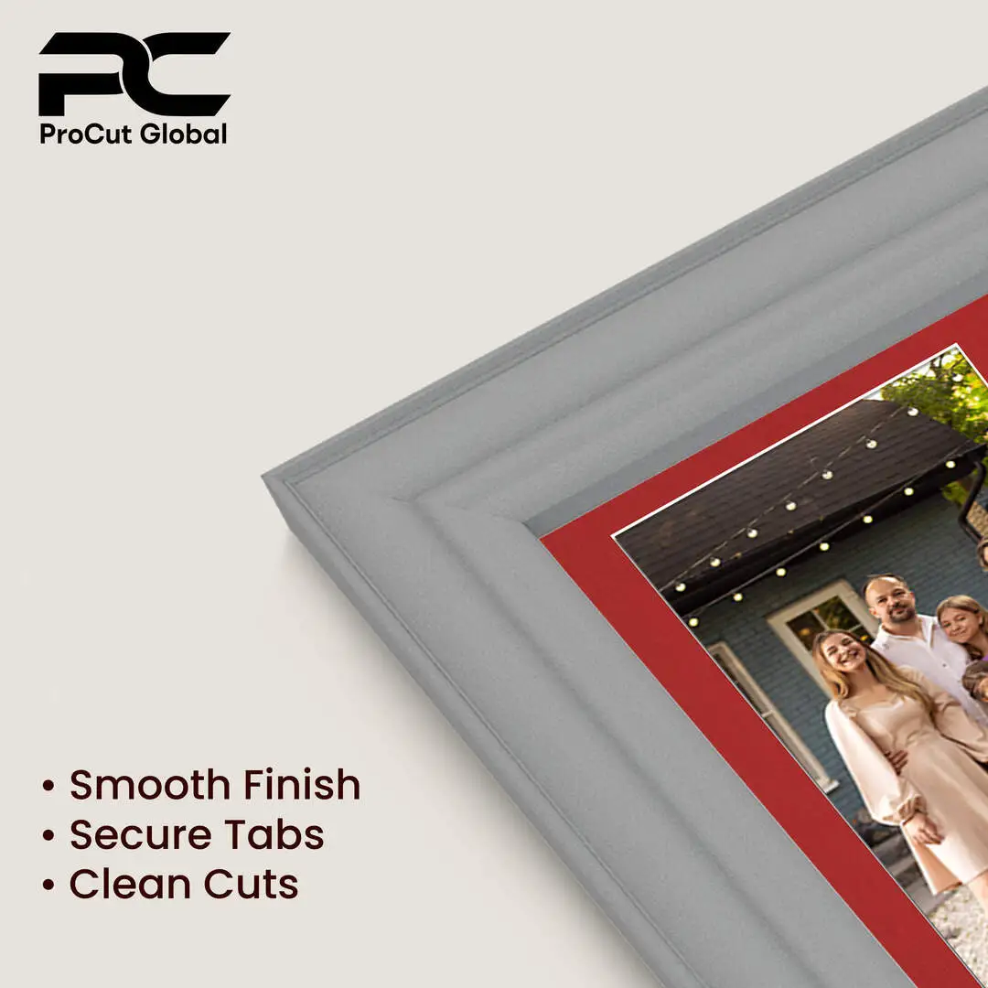 20x14" Light Grey Classic Multi Aperture Photo Frame - Fits A4 (x2) Photos | Collage Frame thumbnail 7